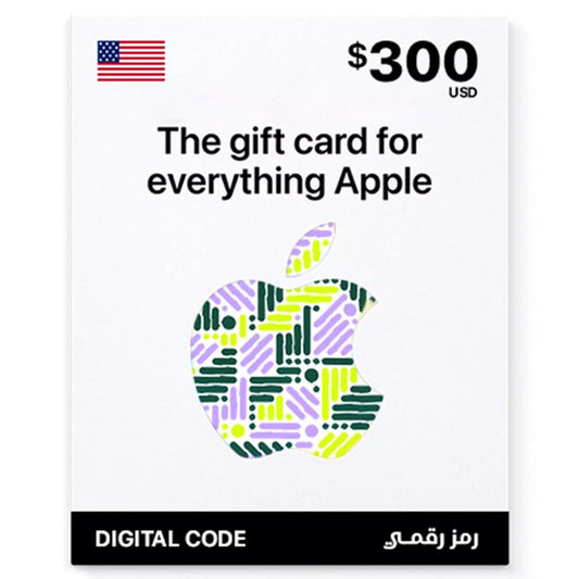Apple iTunes Gift Card $300 (U.S. Account)